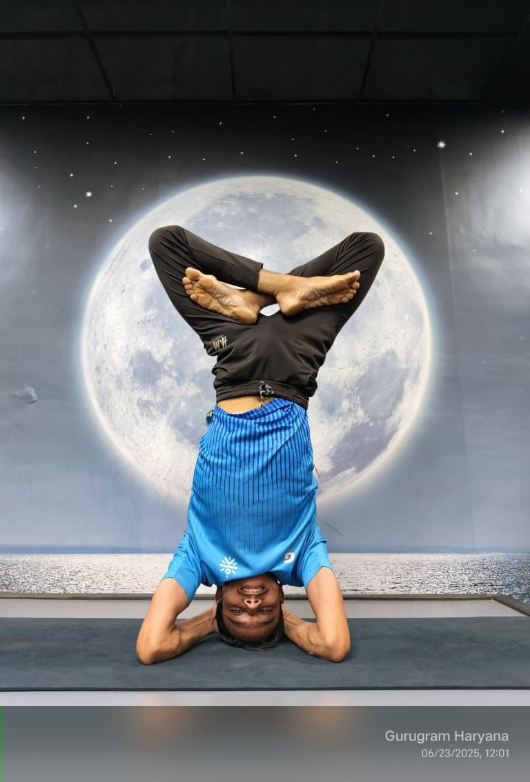 Deep relaxation pose