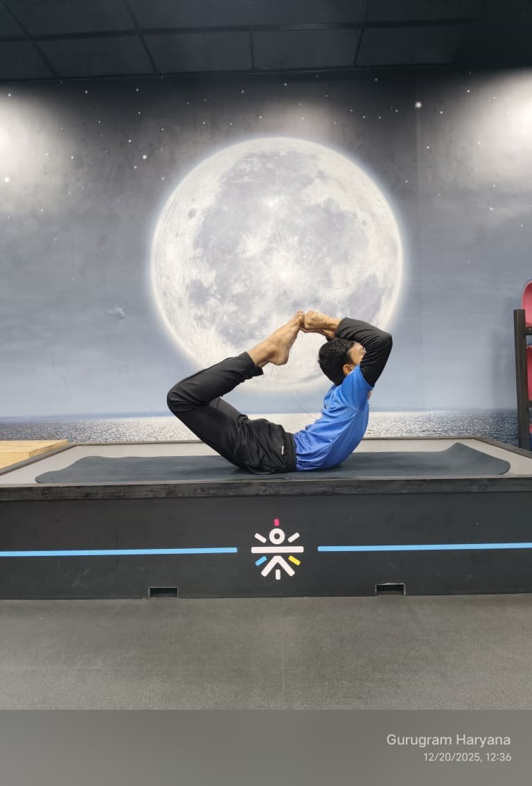 Yoga meditation session